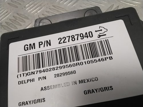 Opel Antara Komfortelektronika 22787940