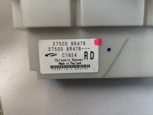 Nissan Qashqai J10 klíma, fűtés panel, kapcsoló 27500BR47B