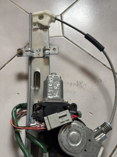 Honda Civic VII bal első ablakemelő motor, szerkezet