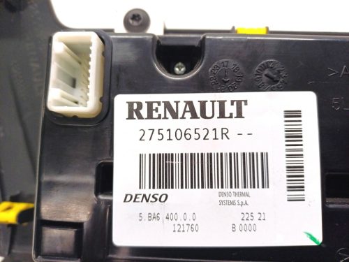 Renault Master Klímapanel, fűtéskapcsoló 275106521R