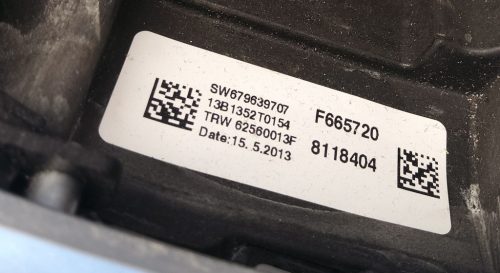 BMW 3 F30 Multikormány légzsákkal 62560013F
